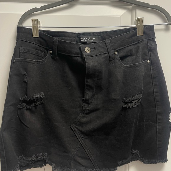 This is a black skirt from forever 22. Worn once. - Picture 1 of 1